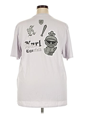 Karl Lagerfeld Paris Short Sleeve T-Shirt (view 2)