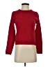 Zara 100% Lana Wool Solid Red Wool Pullover Sweater Size S - photo 1