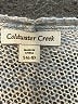 Coldwater Creek Silver Pullover Sweater Size S - photo 7