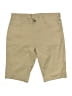 Authentic Galaxy Solid Tan Khaki Shorts Size 11 - 12 - photo 1