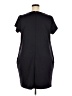 Lands' End Solid Black Casual Dress Size 20 - photo 2