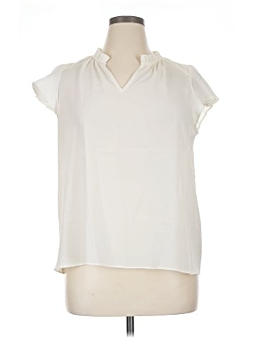 Nine West Short Sleeve Blouse (view 1)