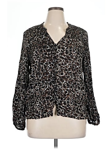 T Tahari Long Sleeve Blouse (view 1)