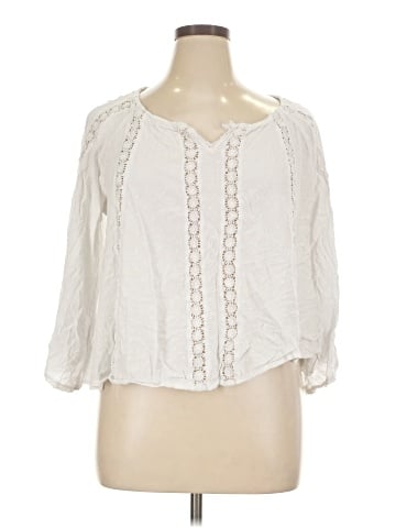 Angie 3/4 Sleeve Blouse (view 1)
