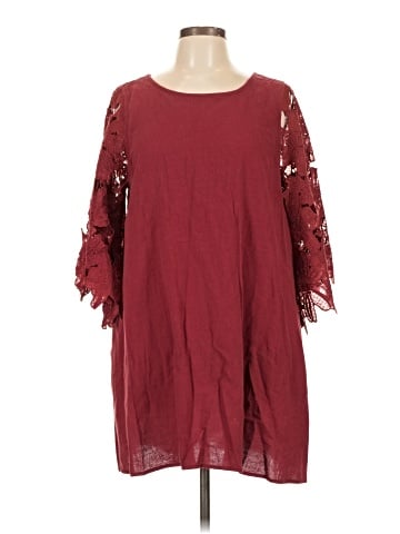 Umgee 3/4 Sleeve Blouse (view 1)