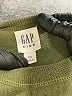 Gap Kids 100% Cotton Stripes Green Pullover Sweater Size 14 - 16 - photo 3
