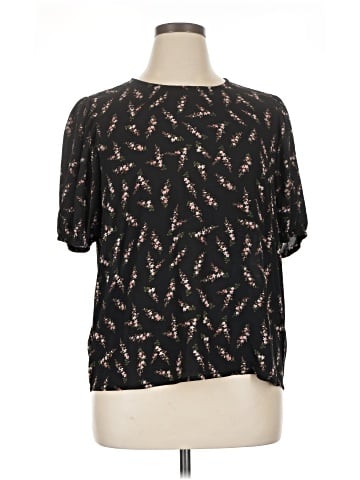 Saks Fifth Avenue Short Sleeve Blouse (view 1)
