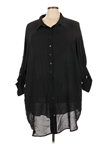 Torrid 3/4 Sleeve Blouse (view 1)