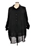 Torrid 100% Polyester Black 3/4 Sleeve Blouse Size 5X Plus (6) - photo 1
