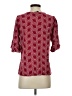 Escapada Burgundy Short Sleeve Blouse Size XS - photo 2