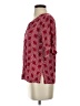 Escapada Burgundy Short Sleeve Blouse Size XS - photo 5