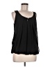 Alfani 100% Polyester Black Sleeveless Blouse Size 6 - photo 1