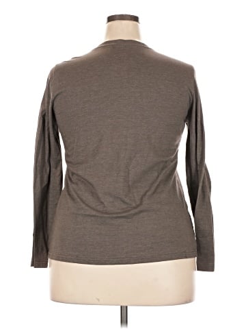 Faded Glory Long Sleeve Top (view 2)