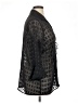 Notations 100% Polyester Black Kimono Size 1X - photo 4