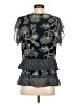 CAbi 100% Polyester Black Short Sleeve T-Shirt Size S - photo 2