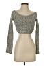 LA Hearts Metallic Silver Cardigan Size XS - photo 1