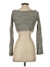 LA Hearts Metallic Silver Cardigan Size XS - photo 2