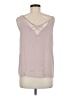 Express 100% Polyester Pink Sleeveless Blouse Size M - photo 2