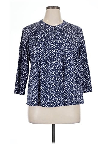 Lands' End 3/4 Sleeve T-Shirt (view 1)