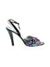 Marc by Marc Jacobs Color Block Purple Black Sandals Size 8 1/2 - photo 1