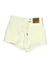 Levi's 100% Cotton Yellow Shorts Size 25 waist - photo 2
