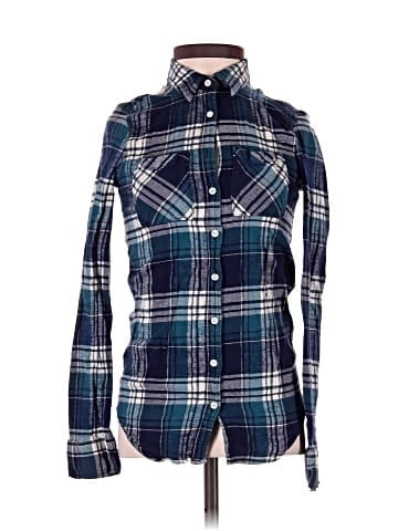Aeropostale Long Sleeve Button-Down Shirt (view 1)