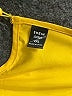 Shein Curve 100% Polyester Yellow Short Sleeve Top Size 14 Plus (1) - photo 7
