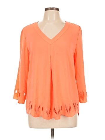 Market and Spruce 3/4 Sleeve Blouse (view 1)