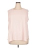 Anne Klein 100% Polyester Pink Sleeveless Top Size 2X - photo 1