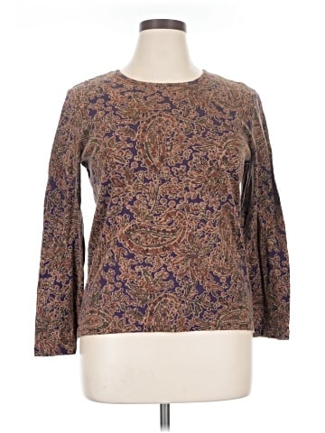 Lauren by Ralph Lauren 3/4 Sleeve T-Shirt (view 1)