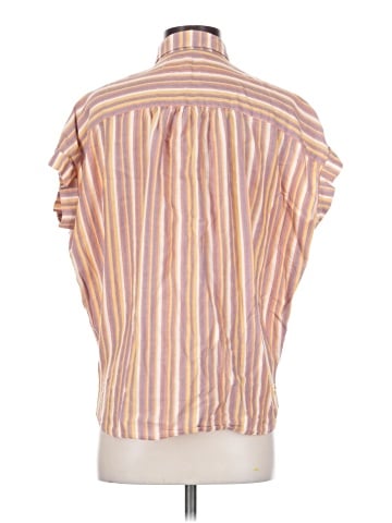 Madewell Central Shirt in Rainbow Stripe (view 2)