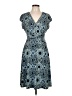 Evan Picone Paisley Blue Cocktail Dress Size 10 - photo 1