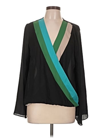 INC International Concepts Long Sleeve Blouse (view 1)