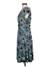 Evan Picone Paisley Blue Cocktail Dress Size 10 - photo 5