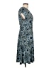 Evan Picone Paisley Blue Cocktail Dress Size 10 - photo 4