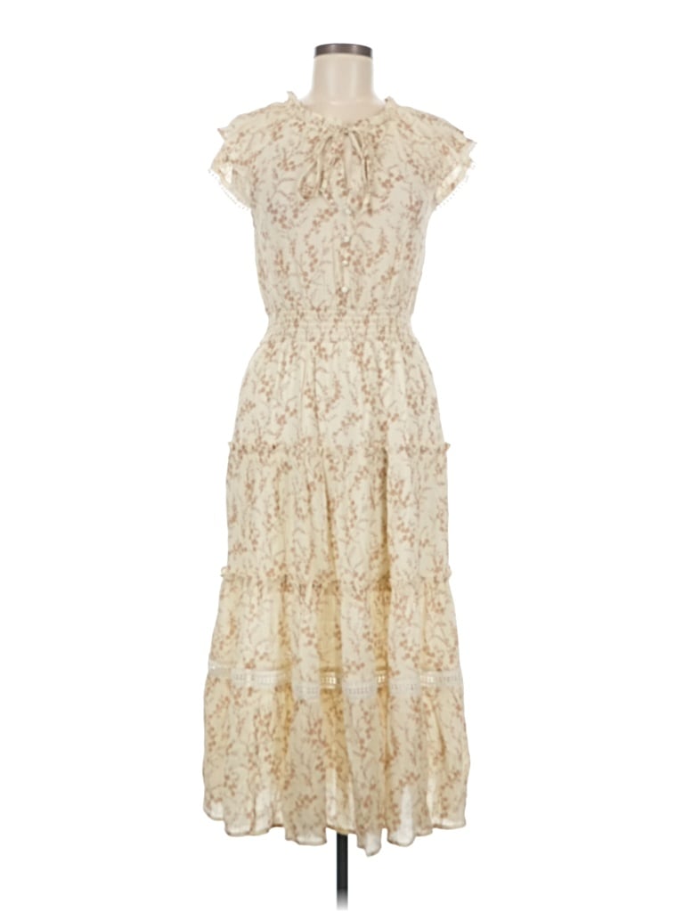 Pre-owned Moon River Casual Dress In Ivory