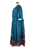BLOOMCHIC Paisley Teal Casual Dress Size 30 - photo 5