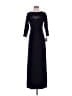 Xscape Black Blue Cocktail Dress Size 4 - photo 1