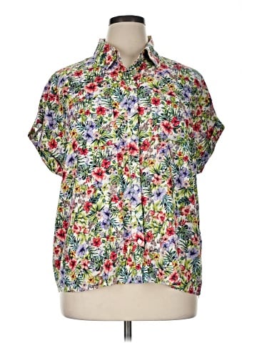 Passport Short Sleeve Blouse (view 1)