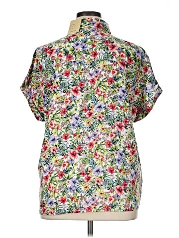 Passport Short Sleeve Blouse (view 2)