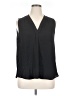 Vince Camuto 100% Polyester Black Sleeveless Blouse Size XL - photo 1