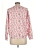 Elie Tahari Floral Pink Pullover Sweater Size L - photo 2