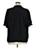 Torrid 100% Polyester Black Short Sleeve Blouse Size 1X Plus (1) - photo 2