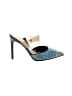 Guess Animal Print Blue Heels Size 8 - photo 1