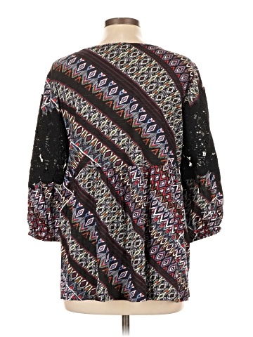 Vintage America Blues 3/4 Sleeve Blouse (view 2)