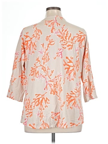 Belle By Kim Gravel 3/4 Sleeve Blouse (view 2)