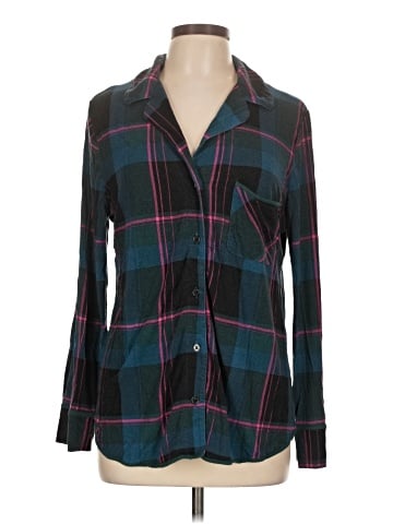 Soma Long Sleeve Button-Down Shirt (view 1)