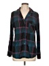 Soma Plaid Teal Long Sleeve Button-Down Shirt Size L - photo 1