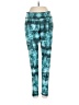 Spalding Athletic Print Teal Active Pants Size S - photo 1