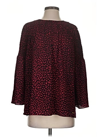 MICHAEL Michael Kors Long Sleeve Blouse (view 1)